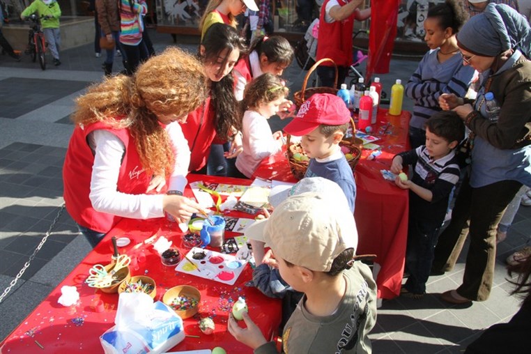 Easter Family Fun at Virgin Megastore